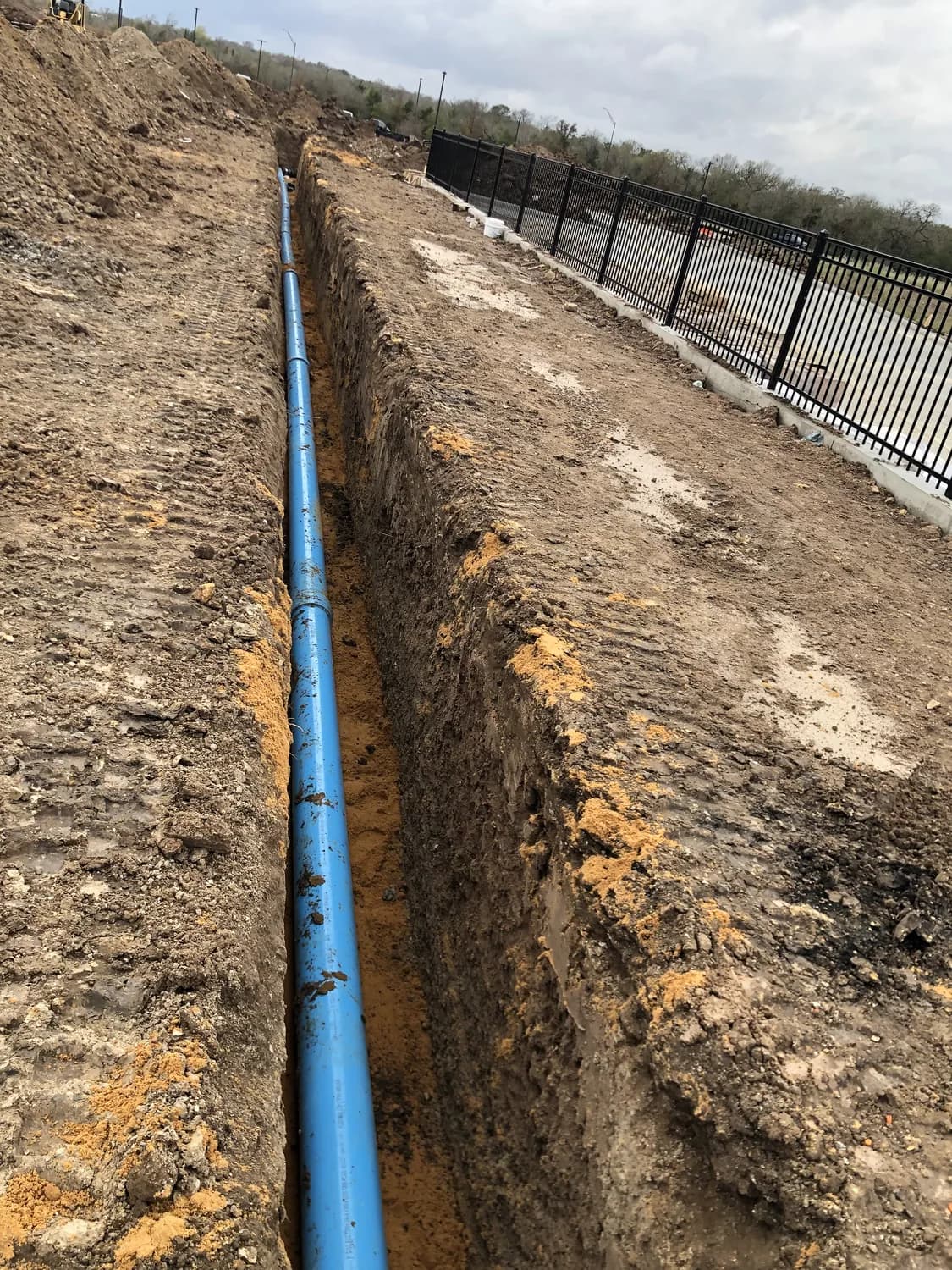 Underground utility installation